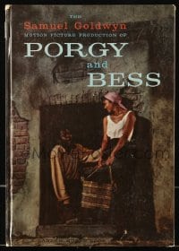 1m335 PORGY & BESS hardcover souvenir program book 1959 Sidney Poitier, Dorothy Dandridge & Sammy Davis Jr.!