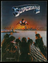 1m357 SUPERMAN II souvenir program book 1981 Christopher Reeve, Terence Stamp, Kidder, Hackman!