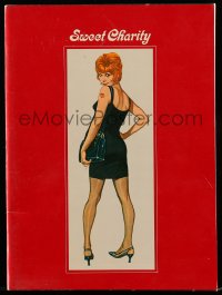 1m358 SWEET CHARITY souvenir program book 1969 Bob Fosse musical starring Shirley MacLaine!