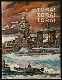 1m363 TORA TORA TORA souvenir program book 1970 Bob McCall art of the attack on Pearl Harbor!