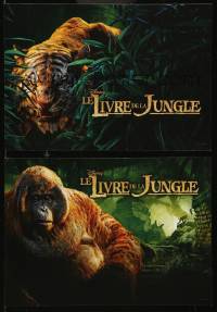 1m104 JUNGLE BOOK 2 8x12 French special posters 2016 Walt Disney, images of Shere Khan & King Louie!