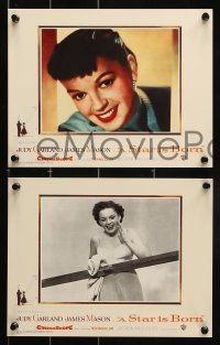1m072 STAR IS BORN set of 8 DVD 9x11 color prints R2001 Judy Garland, some different scenes!