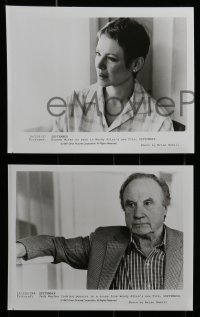 1m785 SEPTEMBER presskit w/ 13 stills 1987 directed by Woody Allen, Mia Farrow, Denholm Elliot