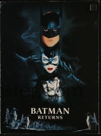 1m145 BATMAN RETURNS screening program 1992 Michael Keaton, Danny DeVito, Michelle Pfeiffer, Burton