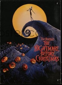 1m162 NIGHTMARE BEFORE CHRISTMAS English screening program 1993 Tim Burton Disney Halloween horror!