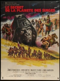 1p493 BENEATH THE PLANET OF THE APES French 1p 1970 completely different art by Boris Grinsson!