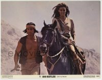 1r313 100 RIFLES color 11x14 still 1969 great close up of sexy Raquel Welch on horse!