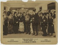 1r315 3 GOLD COINS LC 1920 cowboy Tom Mix is the center of attention at a fancy party!