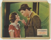 1r331 AFTER TOMORROW LC 1932 romantic close up of Charles Farrell & pretty Marian Nixon!