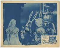 1r337 ALICE IN WONDERLAND LC 1951 Lewis Carroll's fantasy classic, c/u of Carol Marsh & puppets!