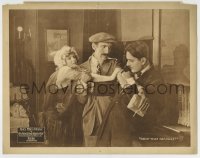 1r339 AMAZING IMPOSTOR LC 1919 Mary Miles Minter tries to get bad man to drop her package!