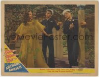 1r341 ANCHORS AWEIGH LC #7 1945 Frank Sinatra sings a love song to help Gene Kelly & Grayson!