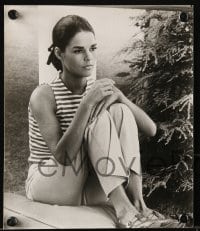 1s856 ALI MACGRAW 2 9.25x7.75 stills 1969 great images of the gorgeous star from Goodbye Columbus!