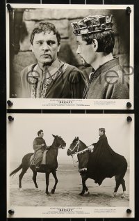 1s218 BECKET 14 8x10 stills 1964 Peter O'Toole, Richard Burton in the title role!