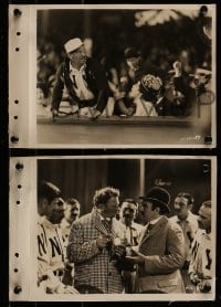 1s677 CASEY AT THE BAT 4 8x11 key book stills 1927 Wallace Beery, New York Giants baseball!