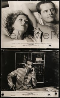 1s578 CHINATOWN 5 8x10 stills 1974 images of Jack Nicholson, Faye Dunaway, Roman Polanski classic!