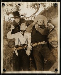 1s683 DOOMED AT SUNDOWN 4 8x10 stills 1937 great images of western cowboy Bob Steele and cast!
