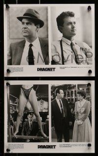 1s295 DRAGNET 10 from 8x9.75 to 8x10.25 stills 1987 Dan Aykroyd as Joe Friday with Tom Hanks!