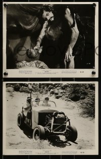 1s685 EEGAH 4 8x10 stills 1962 Richard Kiel as prehistoric giant crazy for ravishing teenage girl!