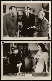 1s526 ELLERY QUEEN & THE PERFECT CRIME 6 8x10 stills 1941 Bellamy, Margaret Lindsay as Nikki Porter!