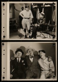 1s527 FAST COMPANY 6 7.75x11.25 keybook stills 1929 portraits of Jack Oakie with cast, baseball!