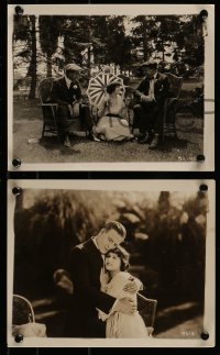 1s694 GIRL IN BOHEMIA 4 8x10 stills 1919 great images of Peggy Hyland, Josef Swickard!