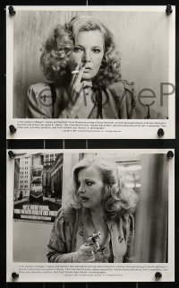1s303 GLORIA 10 8x10 stills 1980 John Cassavetes directed, cool images of Gena Rowlands!
