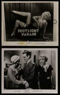 1s786 GOLD DIGGERS OF 1935/FOOTLIGHT PARADE 3 8x10 stills 1970 James Cagney, with topless Mary Dees!