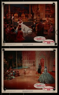 1s115 KING & I 3 color 8x10 stills 1956 Yul Brynner & Kerr in Rodgers & Hammerstein's musical!