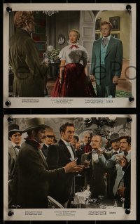 1s116 MISSISSIPPI GAMBLER 3 color 8x10 stills 1953 Tyrone Power, Piper Laurie, great scene w/horses!