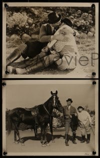 1s623 MONTE CARLO 5 8x10 stills 1926 wacky images of Karl Dane and Trixie Friganza w/ horses!