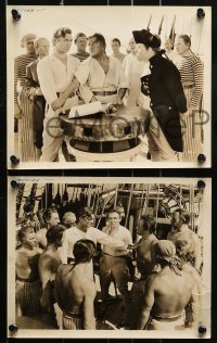 1s171 MUTINY ON THE BOUNTY 18 8x10 stills 1935 Clark Gable, Charles Laughton, Franchot Tone!