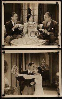 1s835 TEA FOR THREE 3 8x10 stills 1927 great images of Lew Cody, Aileen Pringle & Owen Moore!