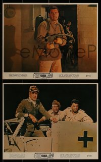 1s108 TOBRUK 4 color 8x10 stills 1967 soldiers Rock Hudson & George Peppard in World War II!