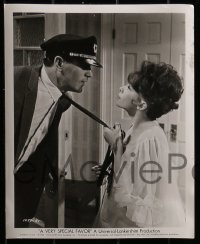 1s168 VERY SPECIAL FAVOR 19 8x10 stills 1965 cool images of Rock Hudson w/ sexy Leslie Caron!