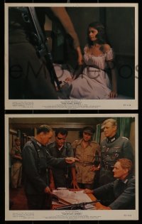 1s084 VON RYAN'S EXPRESS 5 color 8x10 stills 1965 Frank Sinatra, Trevor Howard, Raffaella Carra!