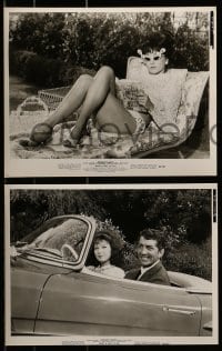 1s154 WHAT A WAY TO GO 22 from 7.75x10.25 to 8x10.25 stills 1964 Shirley MacLaine, Mitchum, Kelly!