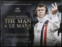 1t468 STEVE MCQUEEN THE MAN & LE MANS DS British quad 2015 documentary of his car racing obsession!