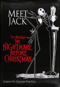 1w060 NIGHTMARE BEFORE CHRISTMAS 3 DS bus stops 1993 Tim Burton cartoon, Meet Jack, Sally & Mayor!
