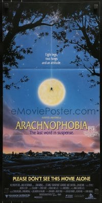 1x097 ARACHNOPHOBIA Aust daybill 1990 Jeff Daniels, John Goodman, spider art by John Alvin!
