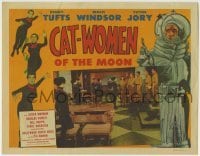 1x195 CAT-WOMEN OF THE MOON LC 1953 Sonny Tufts, Marie Windsor & Victor Jory with several aliens!