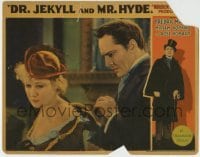 1x206 DR. JEKYLL & MR. HYDE LC 1931 c/u of troubled Fredric March & Miriam Hopkins, ultra rare!