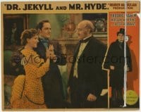 1x205 DR. JEKYLL & MR. HYDE LC 1931 Fredric March & Rose Hobart smile at Haliwell Hobbes, rare!