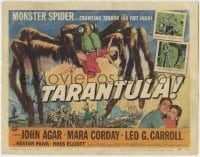 1x288 TARANTULA TC 1955 Jack Arnold, Reynold Brown art of town running from 100 ft spider monster!