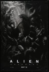 1y090 ALIEN COVENANT style C teaser DS 1sh 2017 Ridley Scott, Fassbender, incredible sci-fi image!
