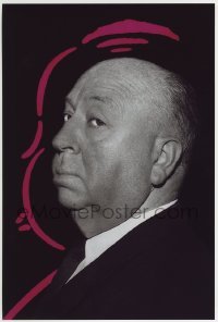 1y320 ALFRED HITCHCOCK color 10x15 RE-STRIKE photo 2010s profile of the legendary horror director!