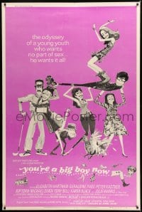 1z297 YOU'RE A BIG BOY NOW 40x60 1967 Francis Ford Coppola's odyssey of a young sex-crazed youth!