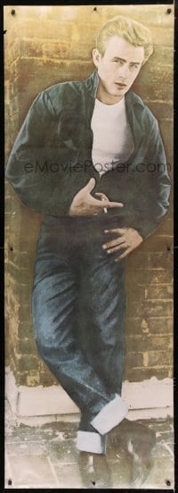 1z191 JAMES DEAN 26x74 commercial poster 1985 classic image posing from Rebel Without a Cause!