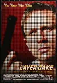 1z671 LAYER CAKE DS 1sh 2005 Sienna Miller, Colm Meaney, cool image of Daniel Craig!