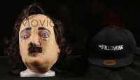 1z008 FOLLOWING rubber mask & hat 2013 Edgar Alan Poe mask like James Purefoy's character had!